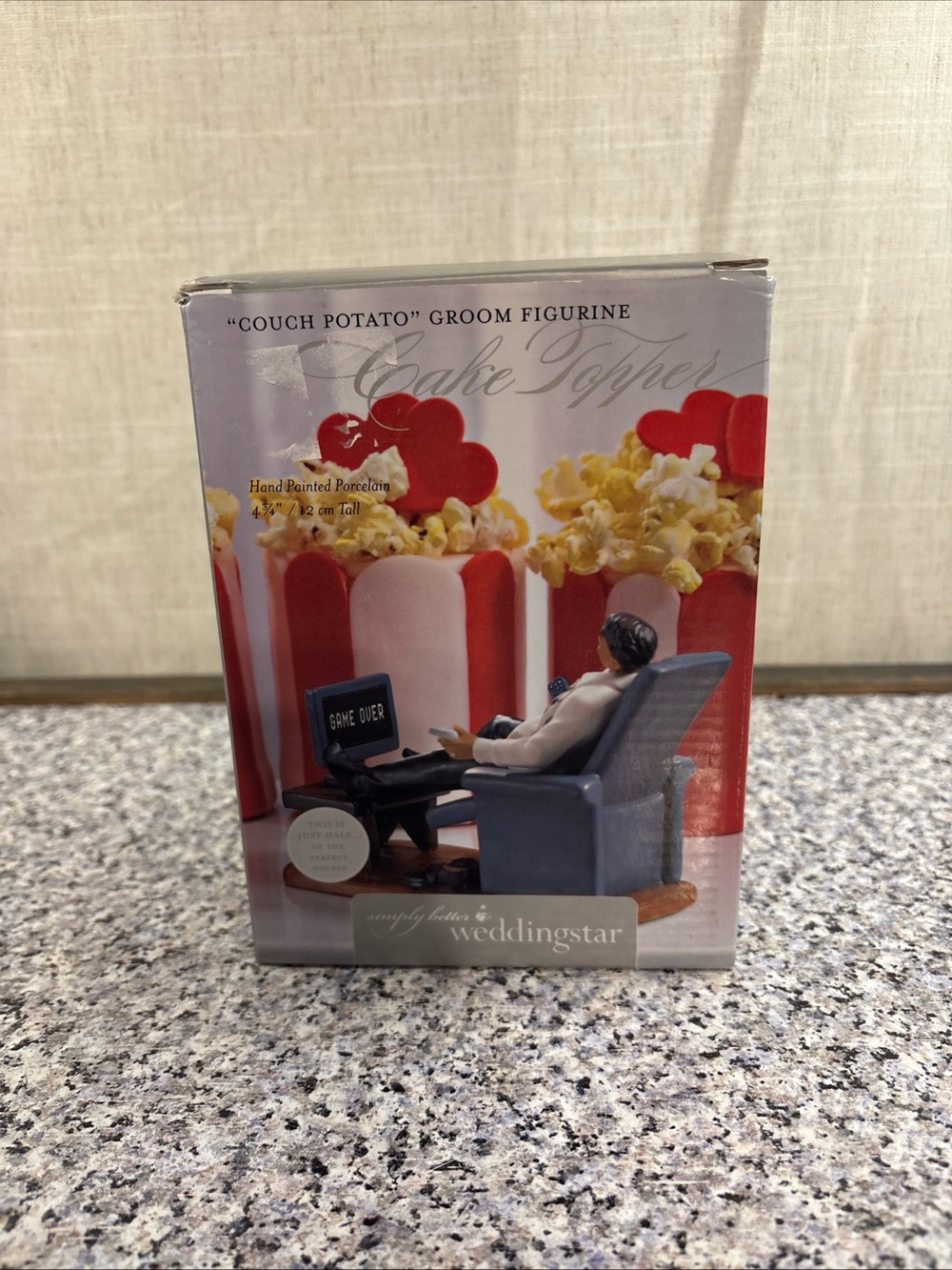 Weddingstar Couch Potato Groom Figurine New